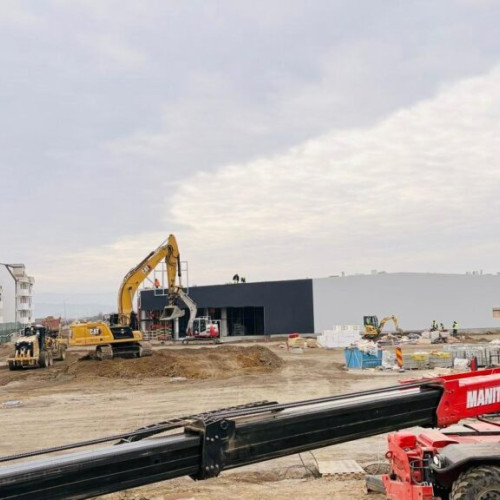 Proiectul noului magazin Kaufland din Galata avansează rapid