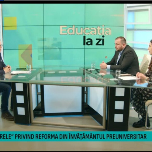 Dezbatere pe marginea reformei educației la TVR Iași