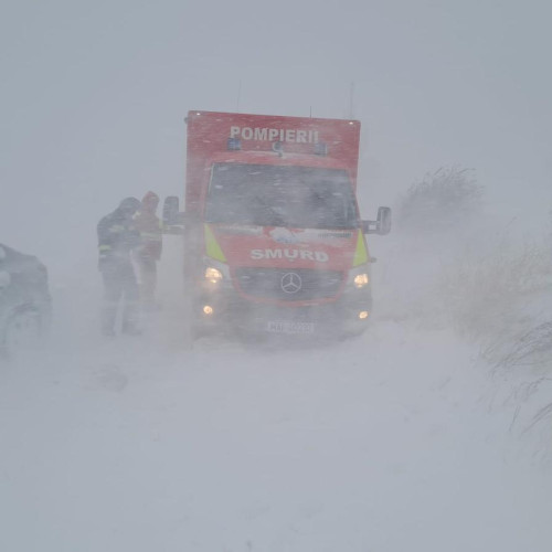 Avertizări meteorologice pentru ninsori viscolite în România