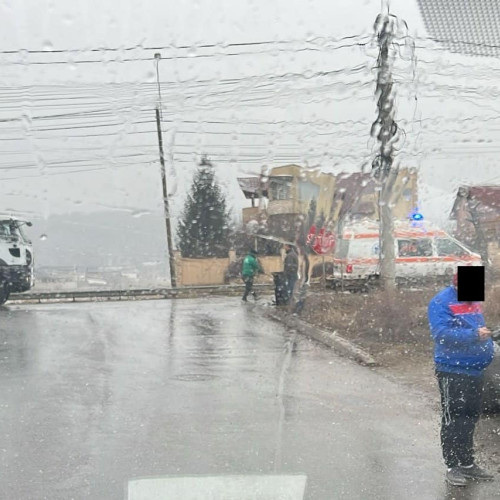 Accident rutier pe Calea Moților din Alba Iulia