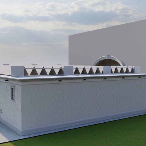 Gradina de vară a Teatrului Mihai Eminescu și scuarul din Piața Revoluției intră în reabilitare