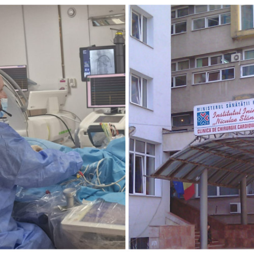 Salvarea vieții unui pacient de 62 de ani printr-o procedură inovatoare la Institutul Inimii din Cluj-Napoca