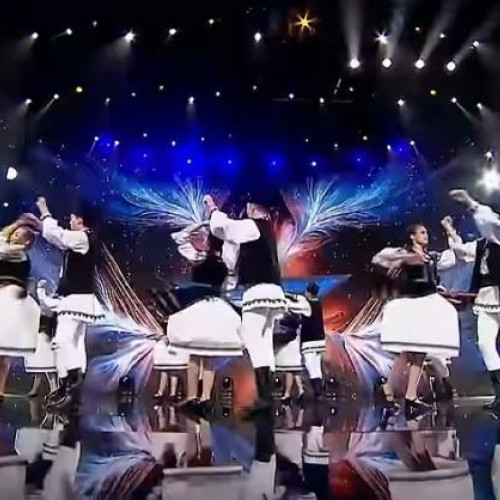 Dans popular cu influențe electronice, la "Românii au talent"