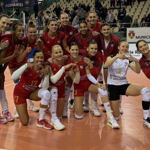 Volei Alba Blaj se califică fără emoții în semifinalele Cupei României