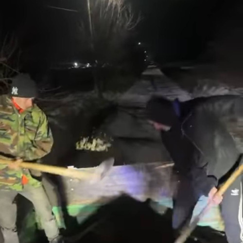 Poleiul a afectat circulația rutieră în județul Dâmbovița