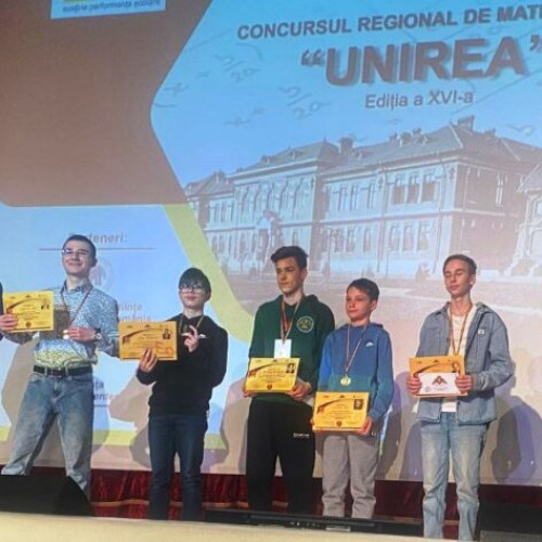 Concursul regional de matematică "Unirea" a reunit 284 de concurenți