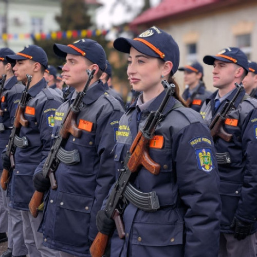 Ceremonie emoționantă la Şcoala de Pregătire a Agenților Poliției de Frontieră