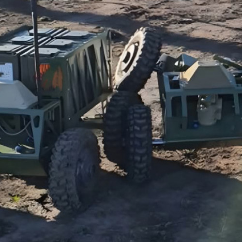 Ministerul Apărării din Ucraina folosește roboți Spextr în operațiunile sale