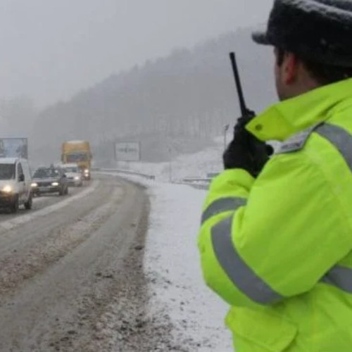 Condiții de circulație de iarnă în 6 județe din România