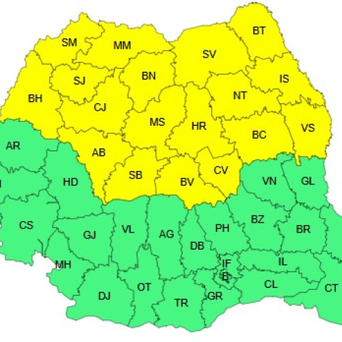 Meteorologii anunță vreme rece și ninsori pentru Botoșani