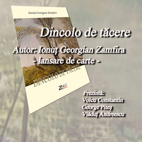 Lansarea volumului "Dincolo de tăcere" la Biblioteca Județeană Dâmbovița