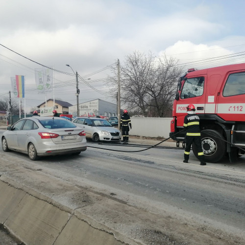 Accident rutier la Hudum