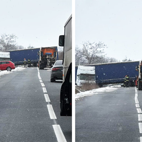 Accident pe drumul din apropierea Medgidiei