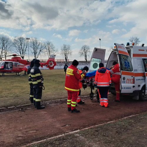 Elicopterul SMURD, solicitat din nou în Botoșani