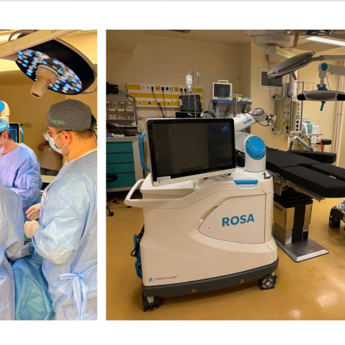 Spitalul Clinic Județean de Urgență Constanța a realizat a 100-a intervenție chirurgicală cu ajutorul robotului Rosa