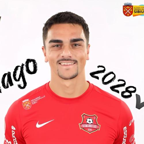 Tiago Goncalves și-a prelungit contractul cu FC Hermannstadt până în 2028