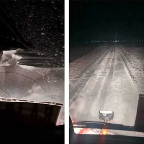 Acțiuni de deszăpezire pe drumurile județene din Constanța