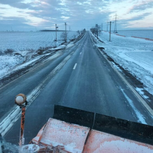 CNAIR anunță starea drumurilor din cauza ninsorilor