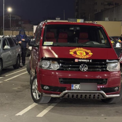 Dubița Manchester United atrage din nou atenția în Cluj-Napoca
