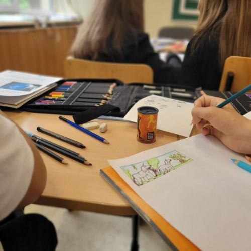 Concursul "Povești recreate în benzi desenate" la Școala Gimnazială "Ion Simionescu"