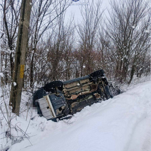 Accident rutier în localitatea Udrești