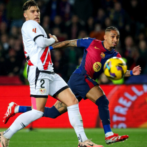 Andrei Ratiu, o prestație remarcată în meciul Barcelona - Rayo Vallecano