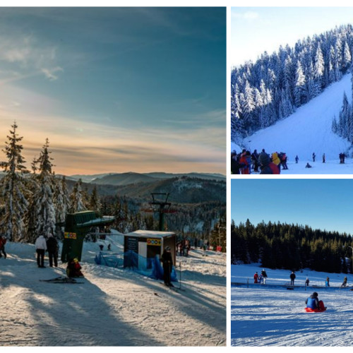 Elevii din Cluj se bucură de "Vacanța de schi"