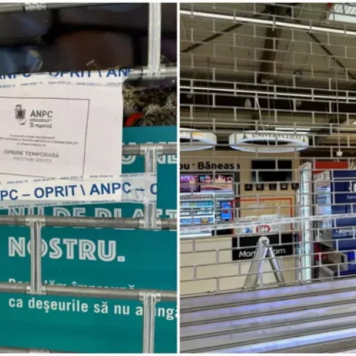 Restaurantele din Băneasa Shopping City închise temporar după controale ANPC