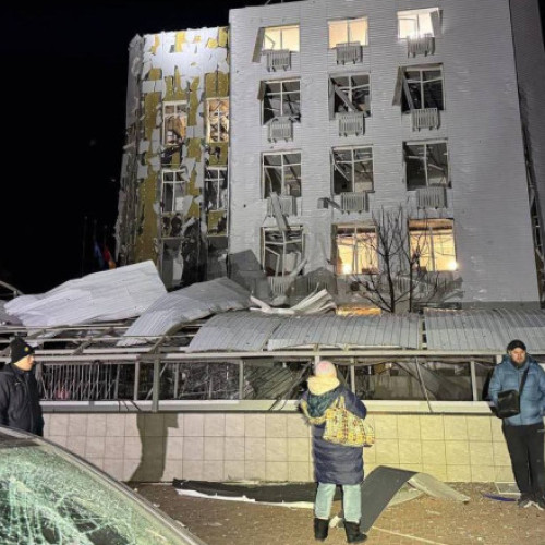 Atac masiv în Odesa: o zonă rezidențială rămâne fără curent electric și încălzire