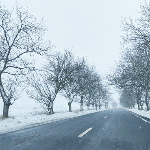Ninsori pe drumurile principale din România