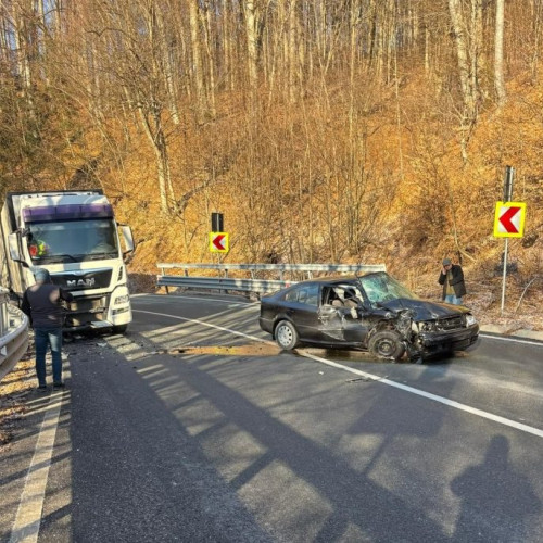 Accident rutier pe DN 18, în Pasul Gutai