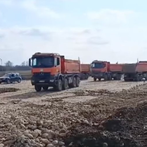 Progrese pe Autostrada A7, în ciuda vremii rece
