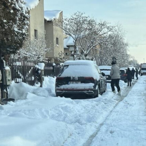 Măsuri întărite în Sectorul 1 după ninsorile recente