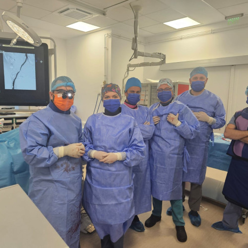 Prima intervenție complexă hibridă realizată la Spitalul Clinic Județean de Urgență Sibiu