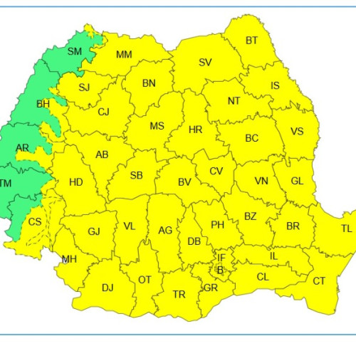 Județul Ialomița sub avertizare de ger