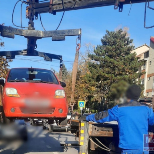 Acțiuni ale poliției locale pentru prevenirea parcărilor ilegale