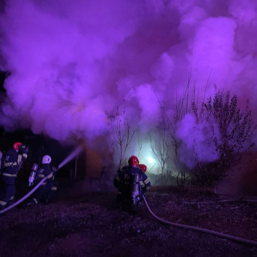 Incendiu la o casă din Cluj-Napoca, fără victime raportate