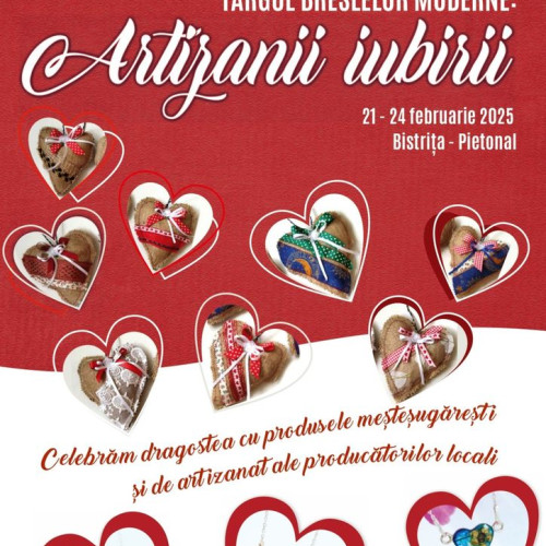 Sărbătoarea românească a iubirii, cu produse de artizanat