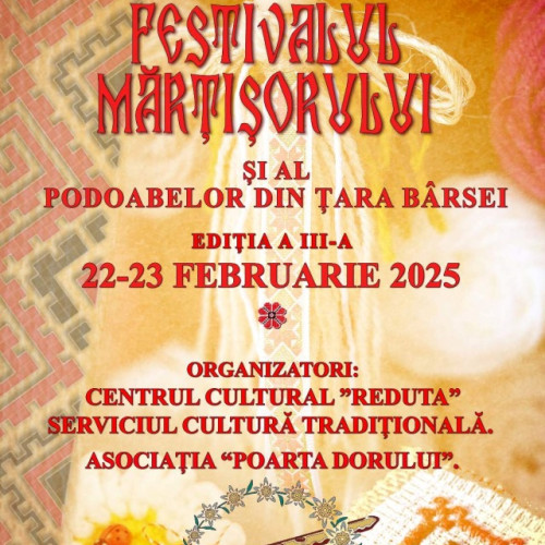Festivalul Mărțișorului și al Podoabelor din Țara Bârsei, la Centrul Cultural Reduta