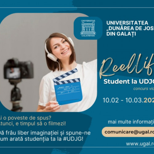Concursul "ReelLife Student la UDJG" organizat de Universitatea "Dunarea de Jos" din Galati