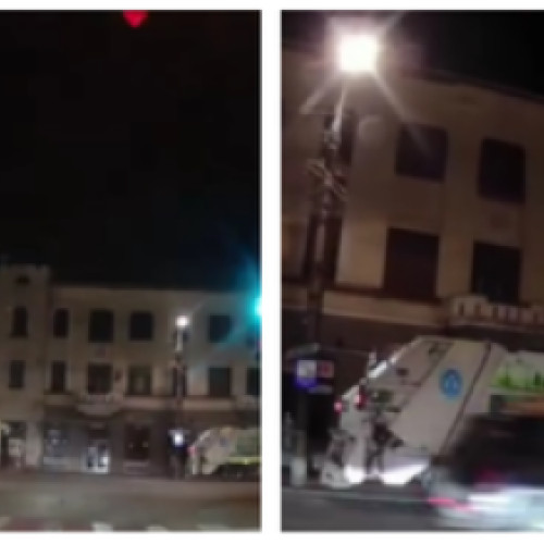 Trafic în Cluj-Napoca: Doi șoferi ignoră semaforul și regulile de circulație