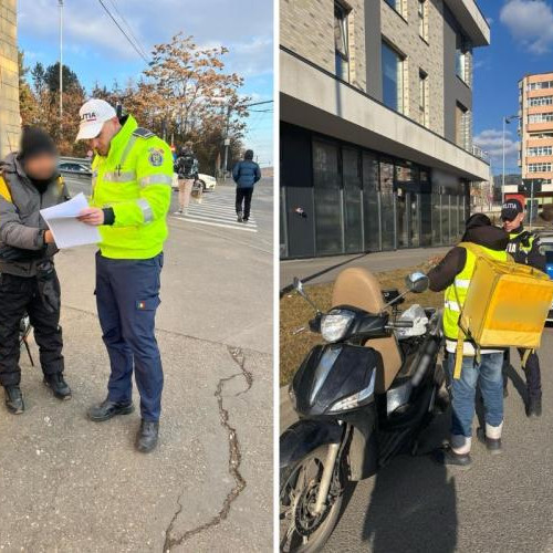 Razie de amploare la Cluj-Napoca pentru prevenirea infracțiunilor și accidentelor rutiere