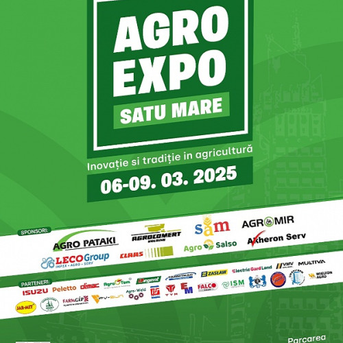 A IV-a ediție a Agro Expo Satu Mare va avea loc în martie 2025