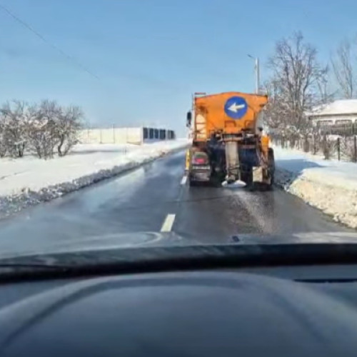 Apelul echipelor de iarnă din Ilfov: nu aruncați zăpada pe drumuri