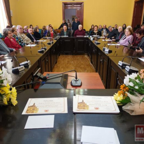 Cupluri premiate la Botoșani pentru aniversarea căsniciei