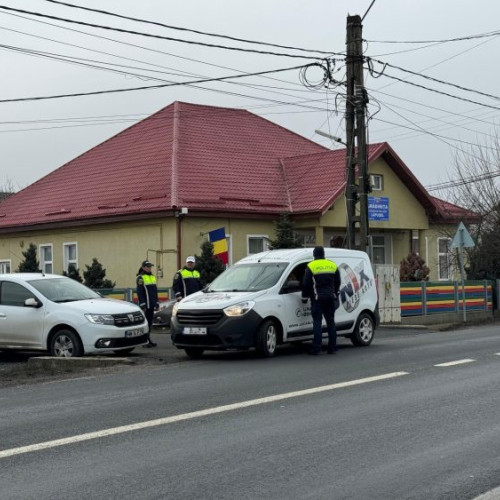 Acțiune de amploare a poliției în Vișeu de Sus