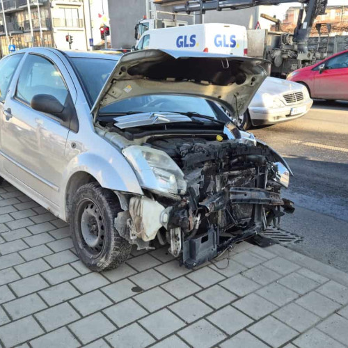 Accident rutier pe Bulevardul Republicii din Alba Iulia