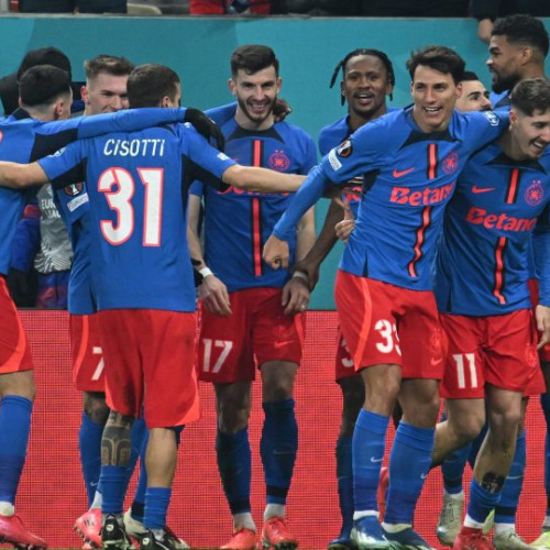 FCSB se califică în optimile Europa League după o victorie clară
