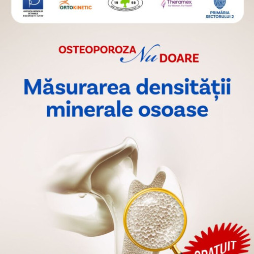 Screening gratuit pentru osteoporoză în Sectorul 2