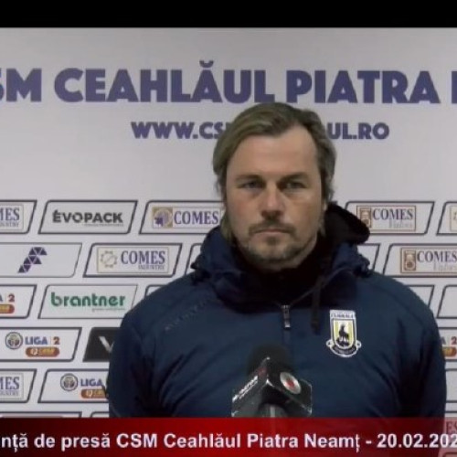 Problemele echipei CSM Ceahlau in perspectiva meciului cu CSC Dumbravita
